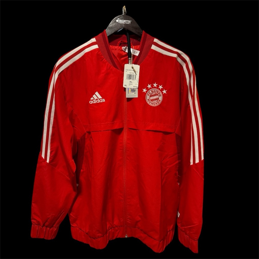 Adidas Red Bayern Munich Jacket